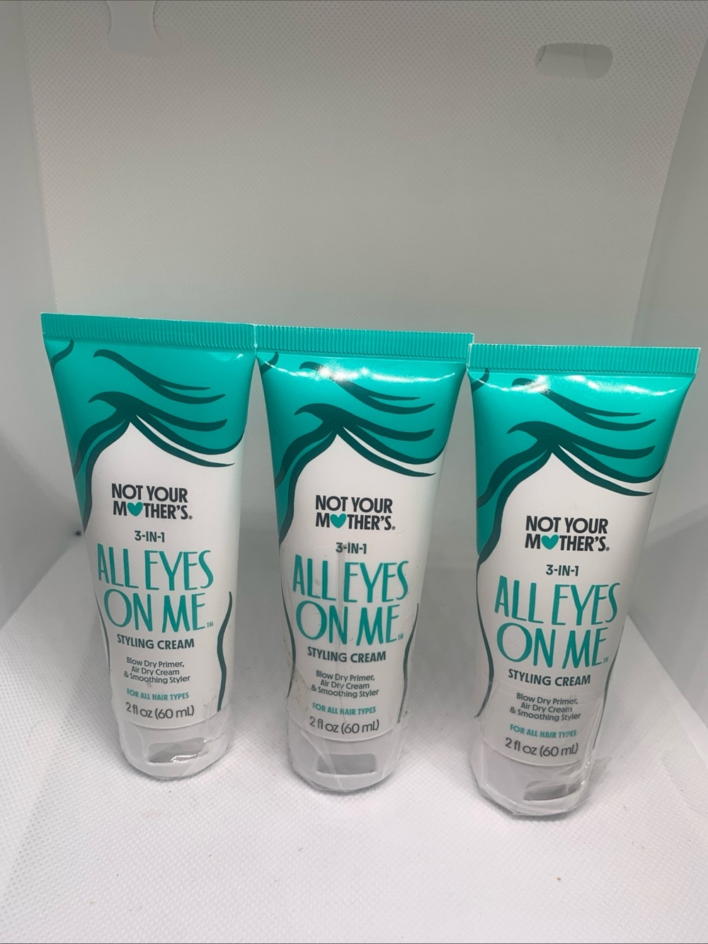 Not Your Mother's All Eyes On Me Styling Cream - 2 Fl Oz each Lot of 3